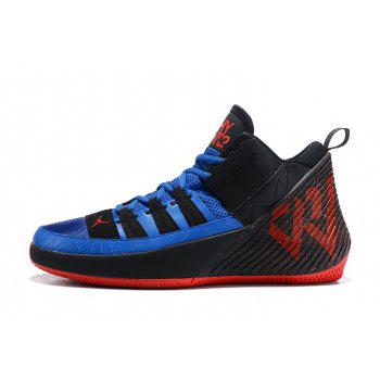 Jordan Why Not Zer0.1 Chaos Black Royal Blue-Varsity Red Shoes